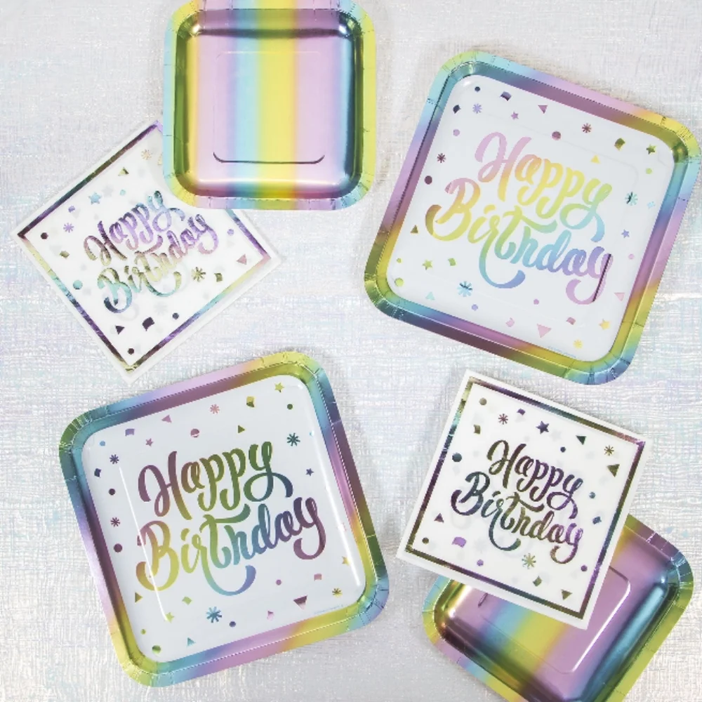 Happy Birthday 16pc Napkin Set